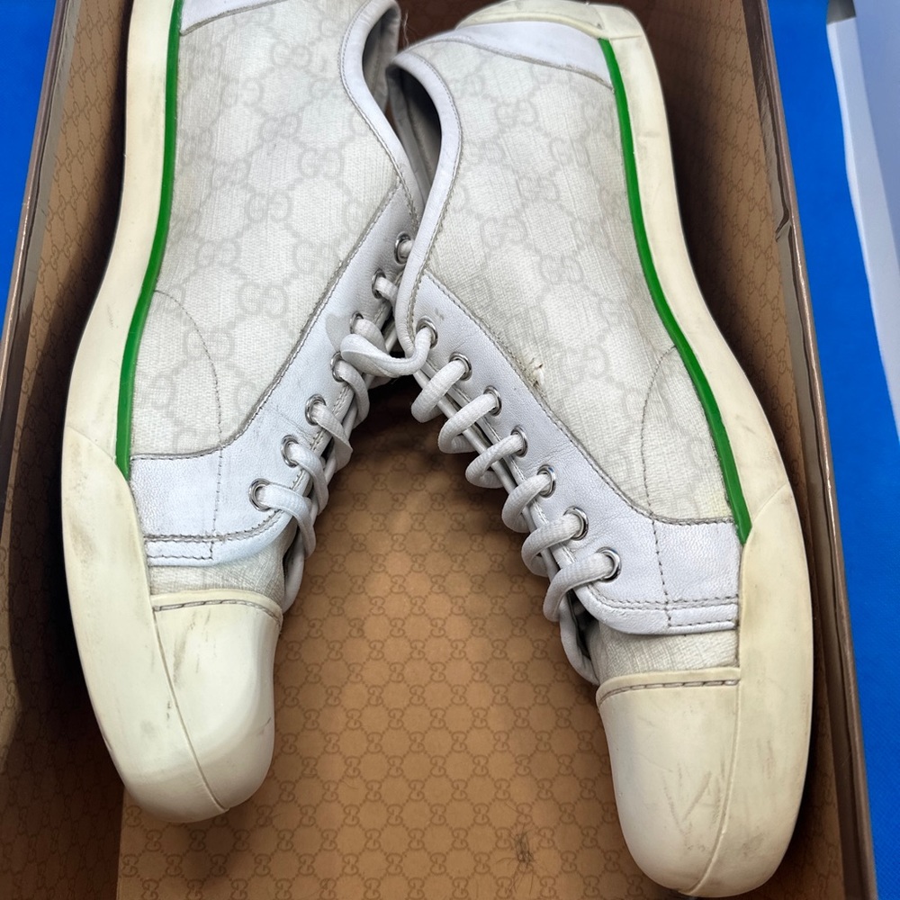 GUCCI Mens Low Tops Size 191397 10.5 G (US) 11.5 - Picture 2 of 15